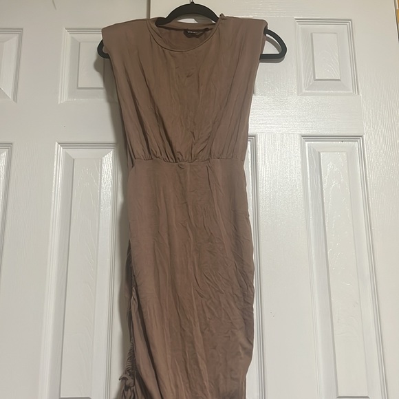 Ruched Midi Fit Dress - Picture 2 of 7